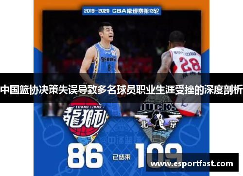 中国篮协决策失误导致多名球员职业生涯受挫的深度剖析 中国篮协决策失误导致多名球员职业生涯受挫的深度剖析